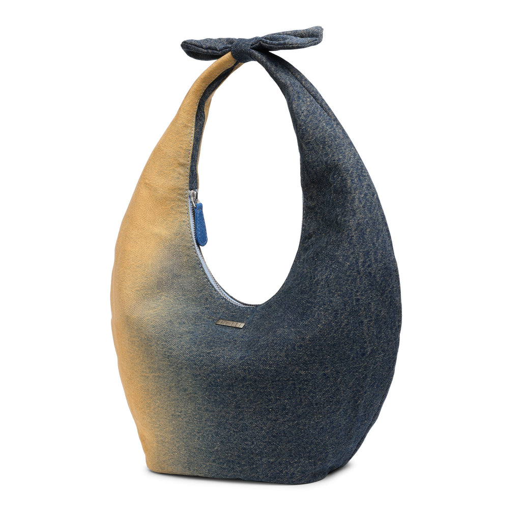 Mélange Hobo Denim Bag - Fetti