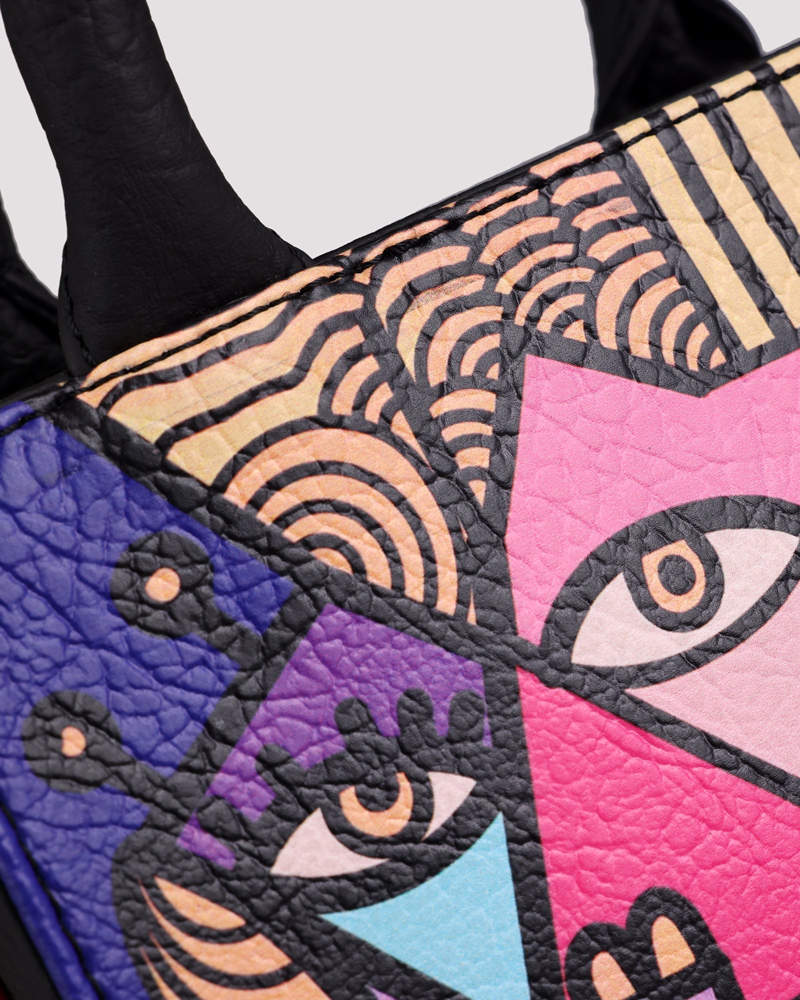 Mini Fetti Faces Pink Tote Bag - Fetti