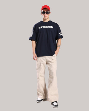 Half Evil – Evrhood oversized graphic t-shirt