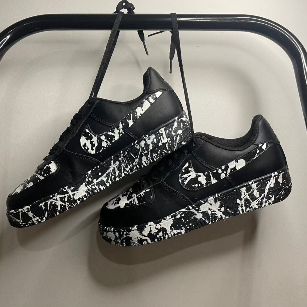 SPLATTER AF1 (BLACK/WHITE)