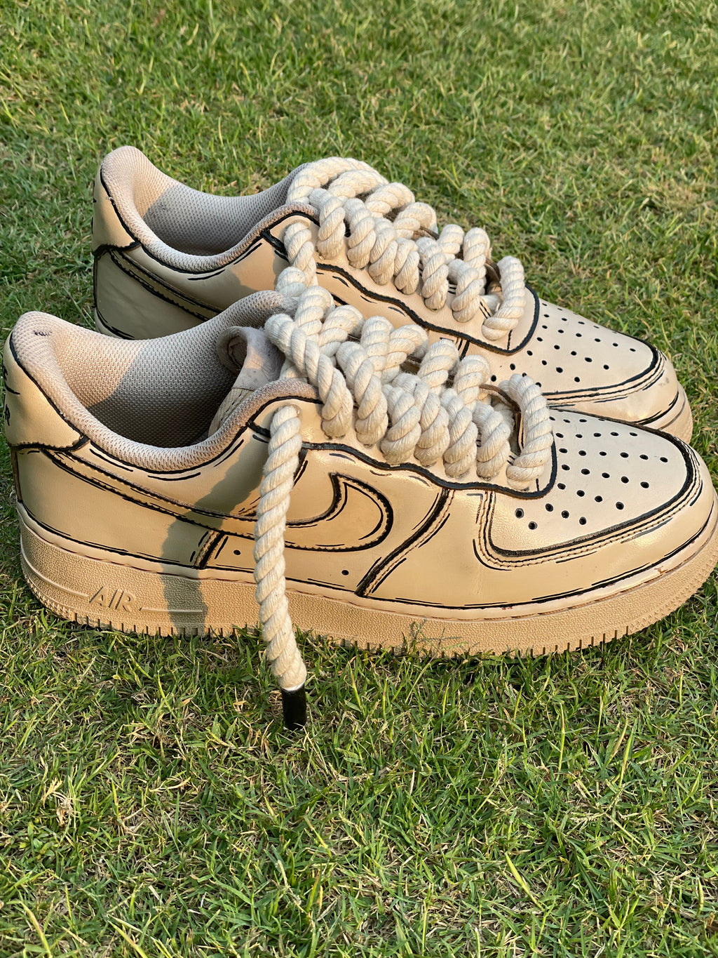 COFFEE AF1 (Black Dash)