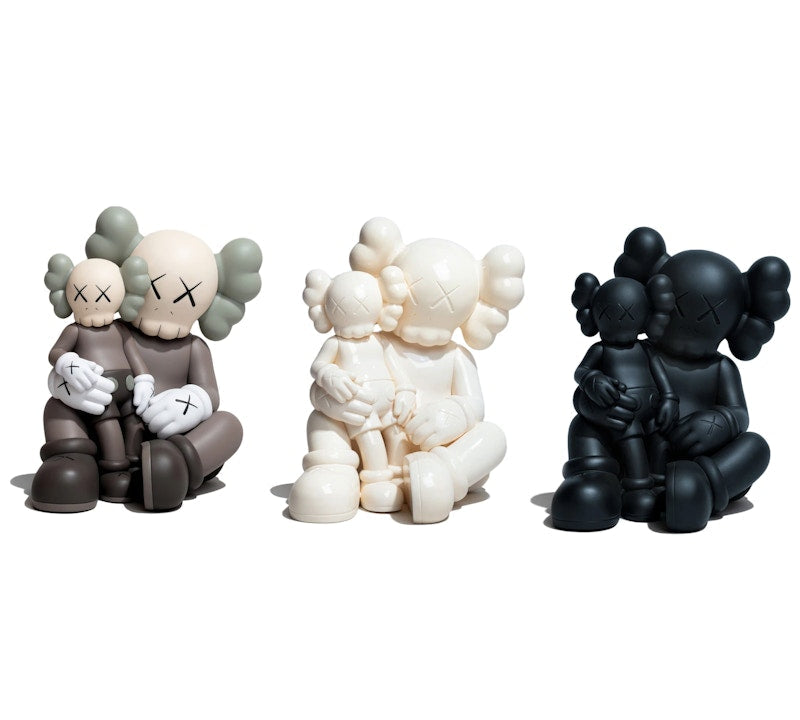 KAWS Holiday Changbai Mountain Vinyl Figure Set Brown/Snowy White/Black