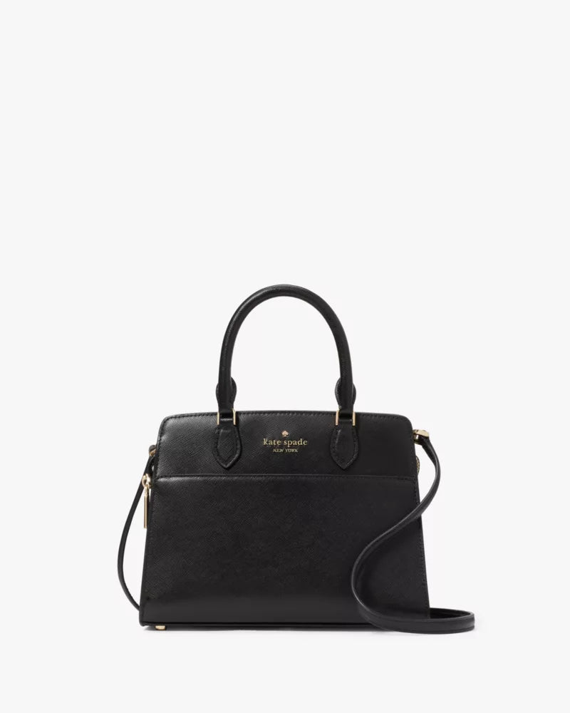 Kate Spade Madison Medium Satchel Bag 'Black'