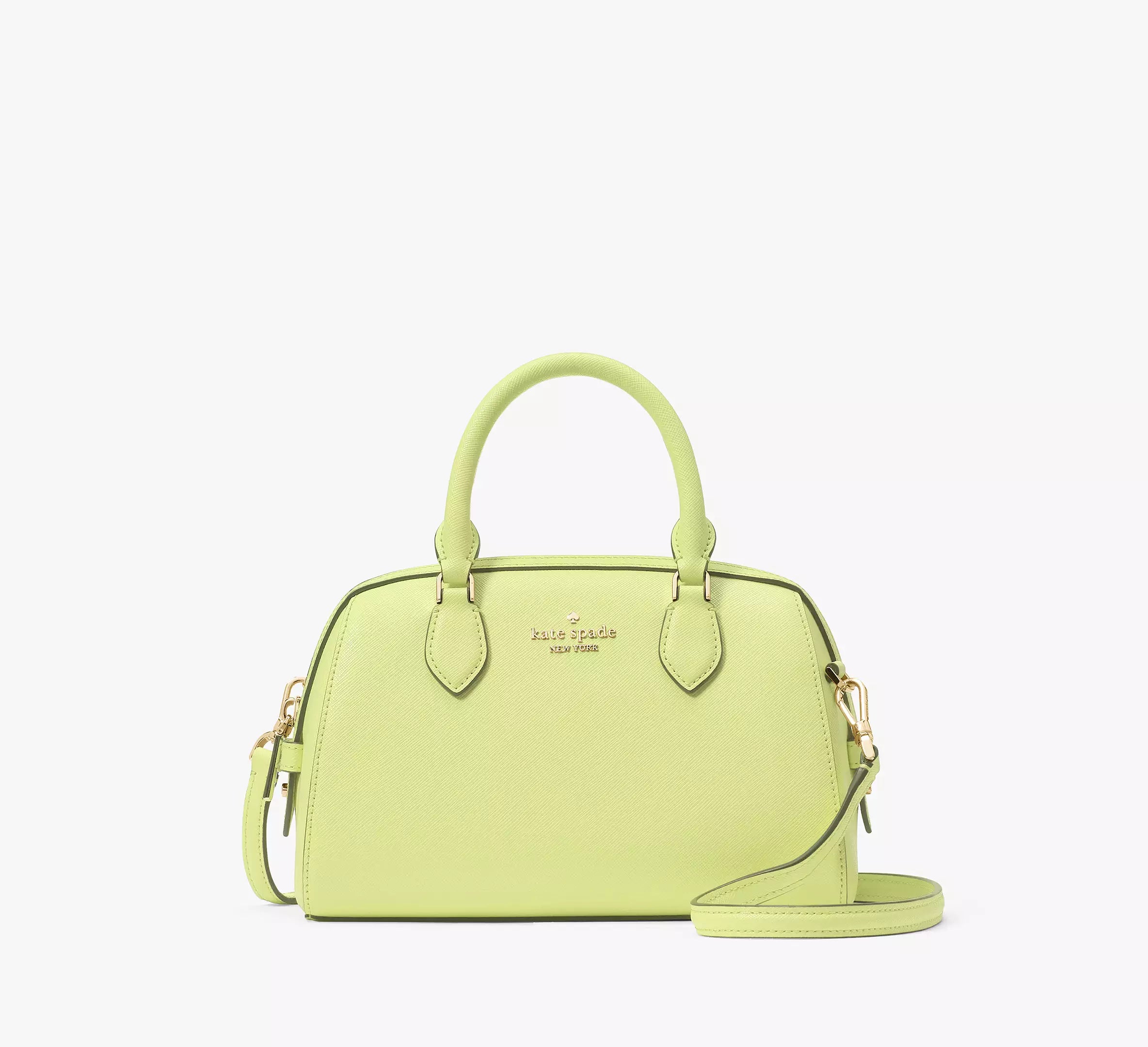Kate Spade Madison Small Dolly Duffle Crossbody Bag 'Lime Slushy'