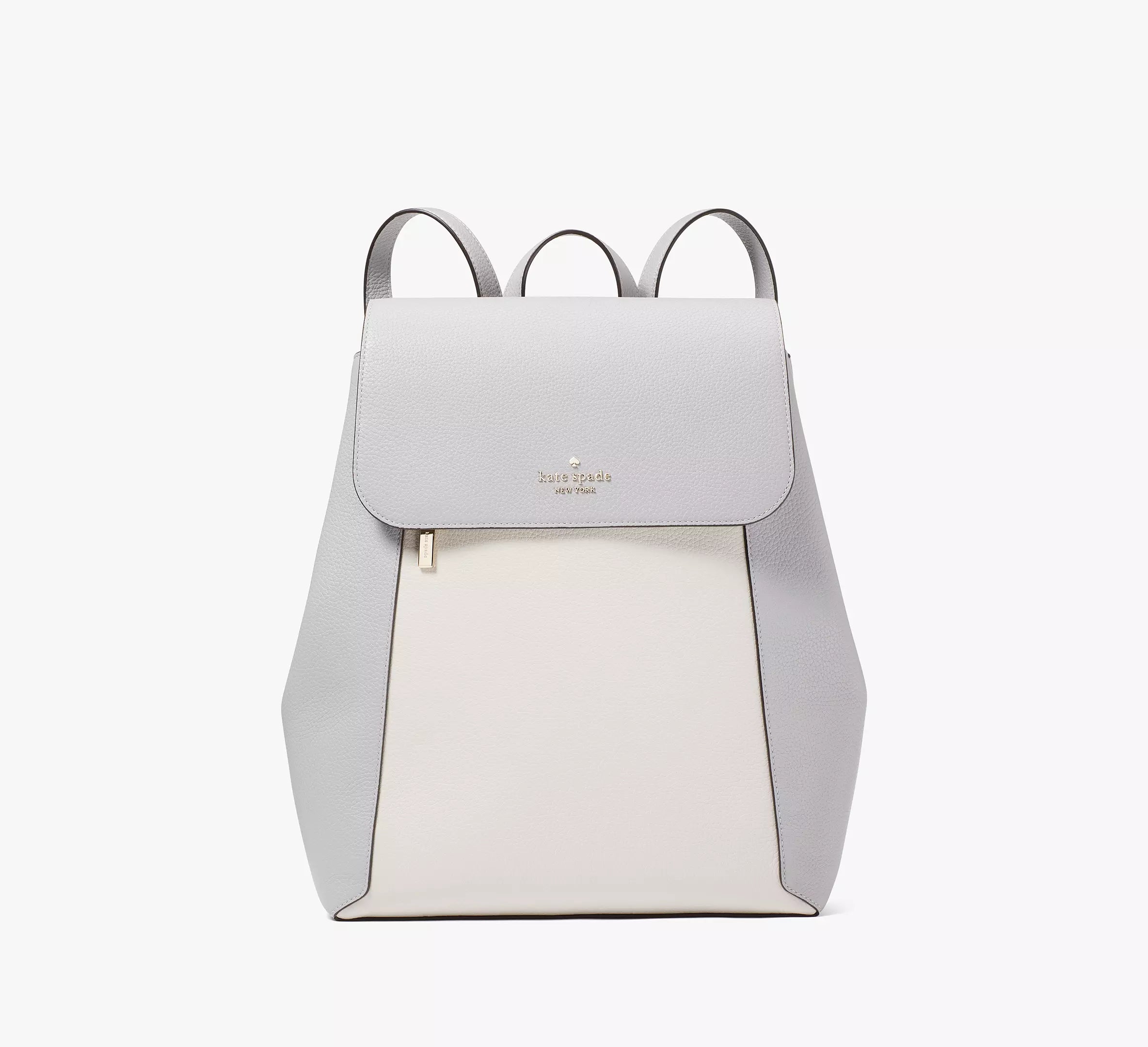 Kate Spade Lena Colorblock Large Flap Backpack Mountain 'Grey Multi'