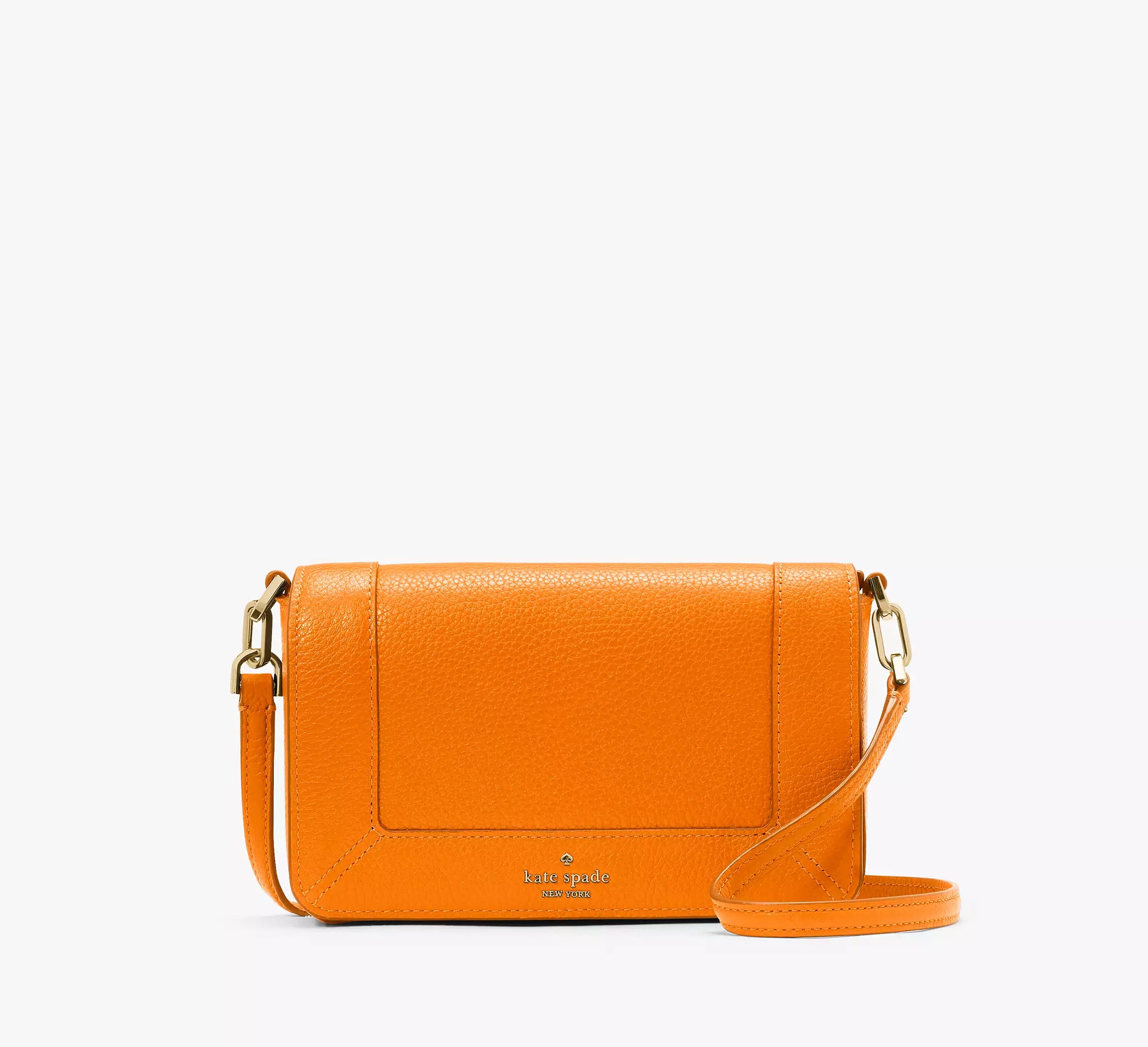Kate Spade Lena Mini Crossbody 'Orange Zinnia'