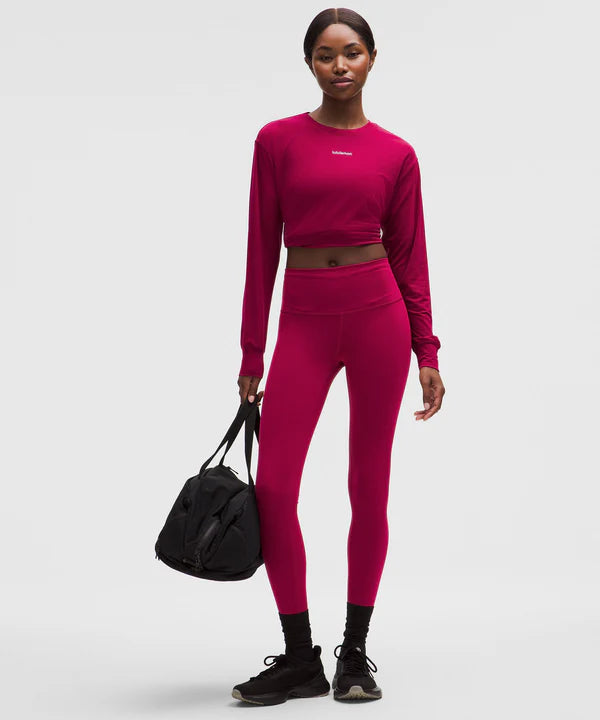 Lululemon Women's Jersey Training Long-Sleeve Shirt *Wordmark