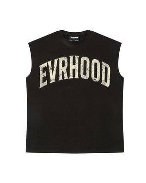 Waffle Sando - Obsidian Brown - Evrhood waffle knit sleeveless top