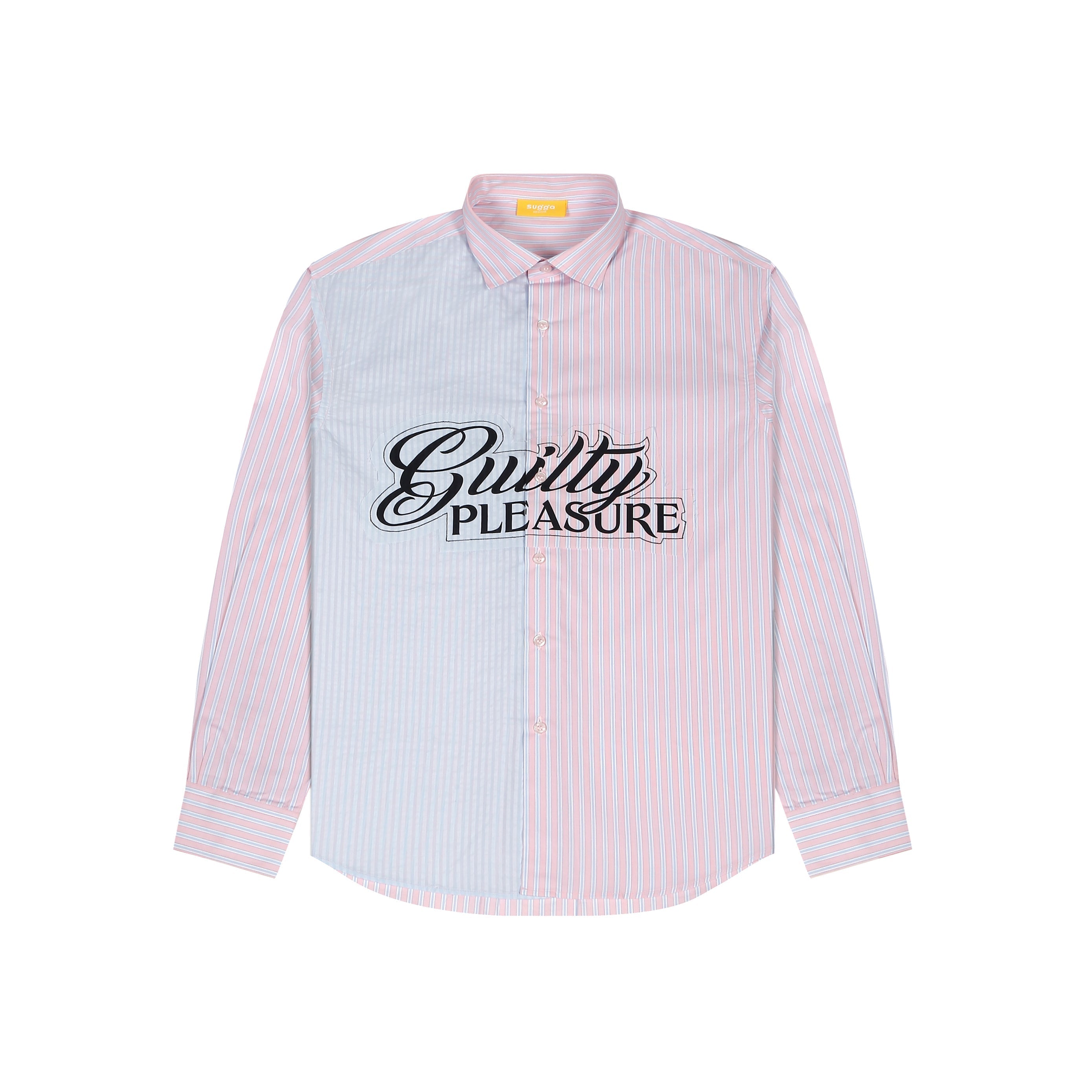 Half Guilty Shirt In Pink & Blue