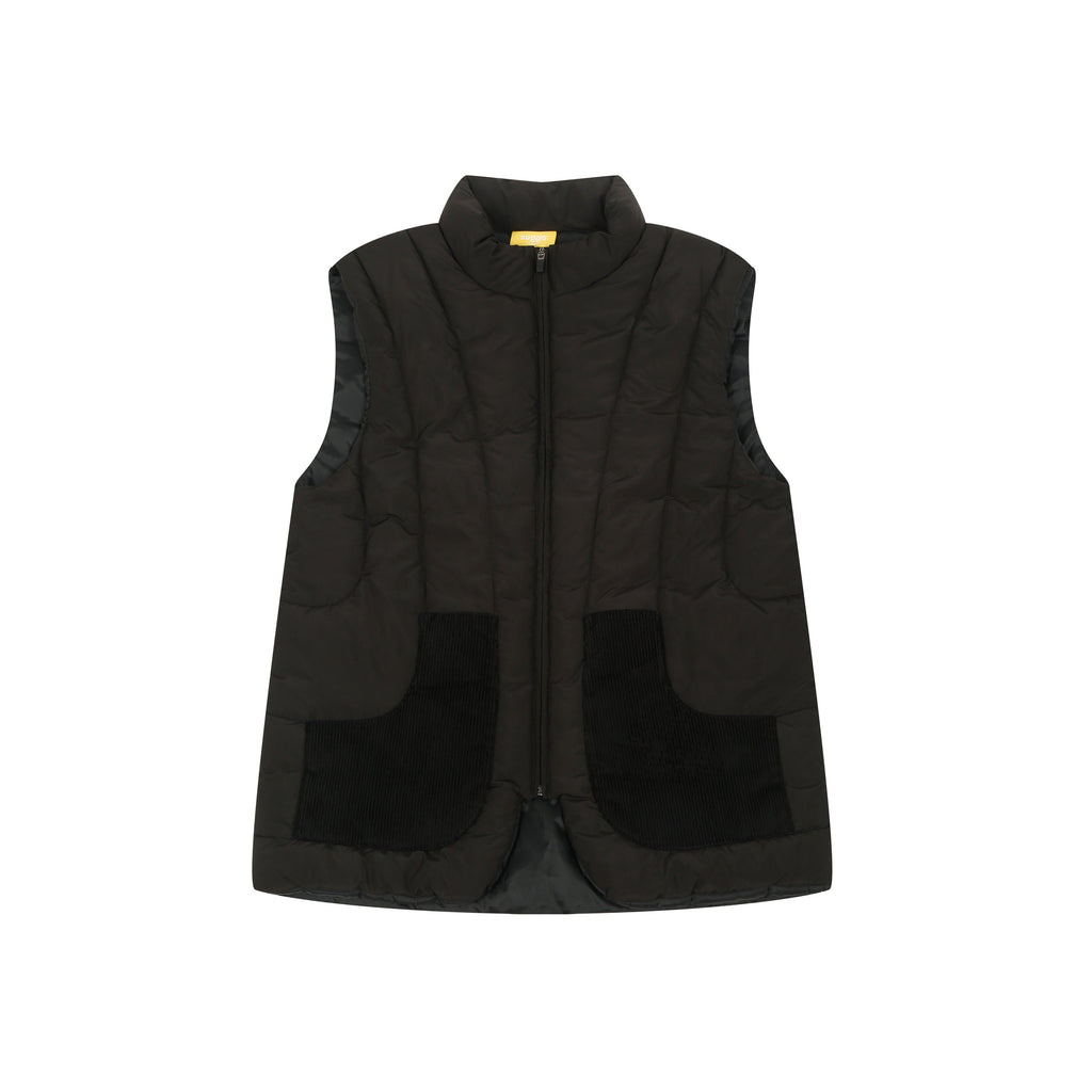 Puffer Jacket Sleeveless in Black