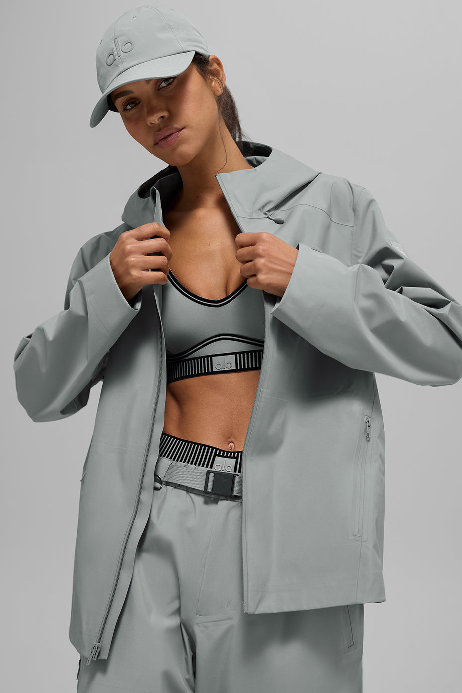 Alpha Shell Jacket - Lunar Grey