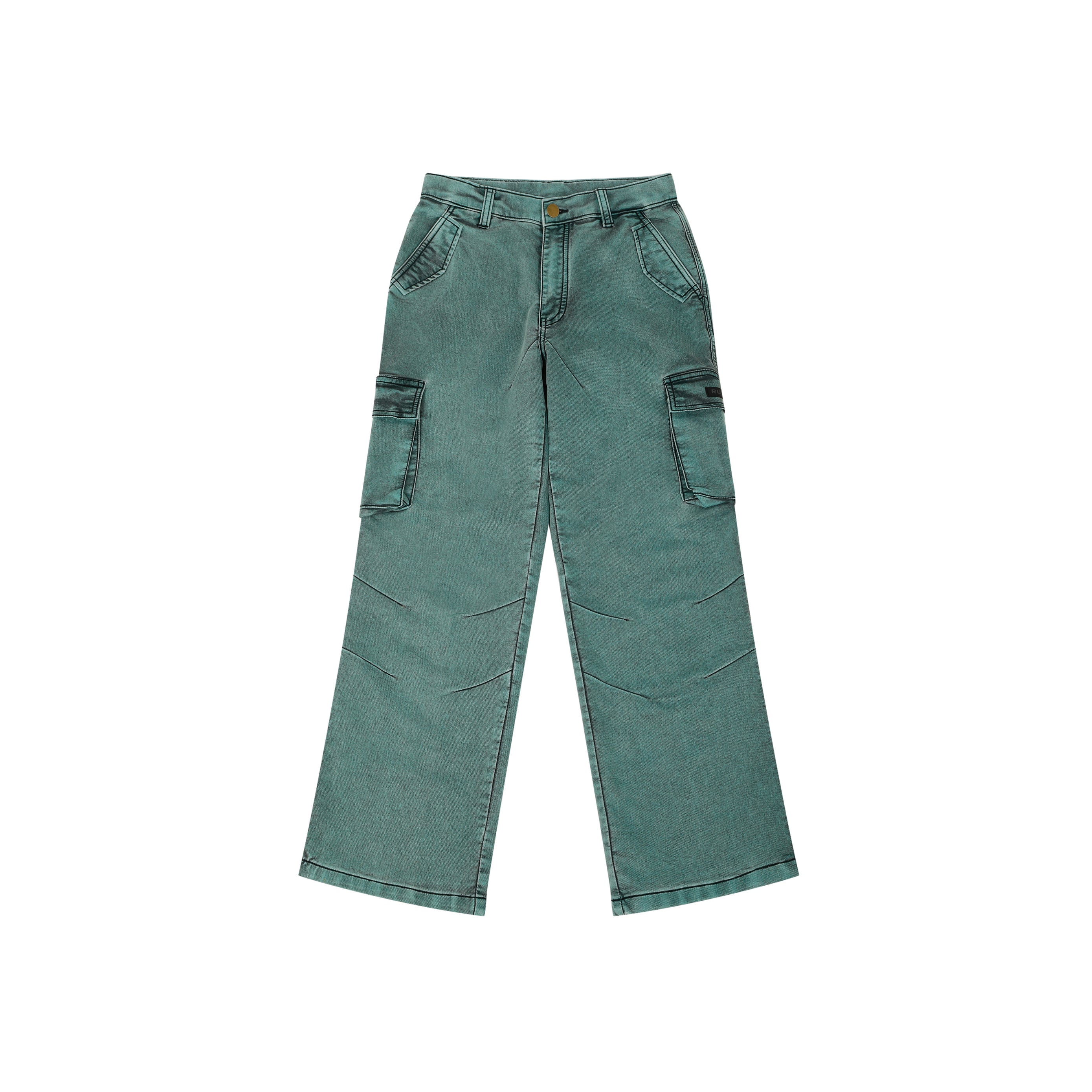 NATURE'S DRIP GREEN DENIM WOMEN'S CARGO [50/50 LIMITED EDITION]