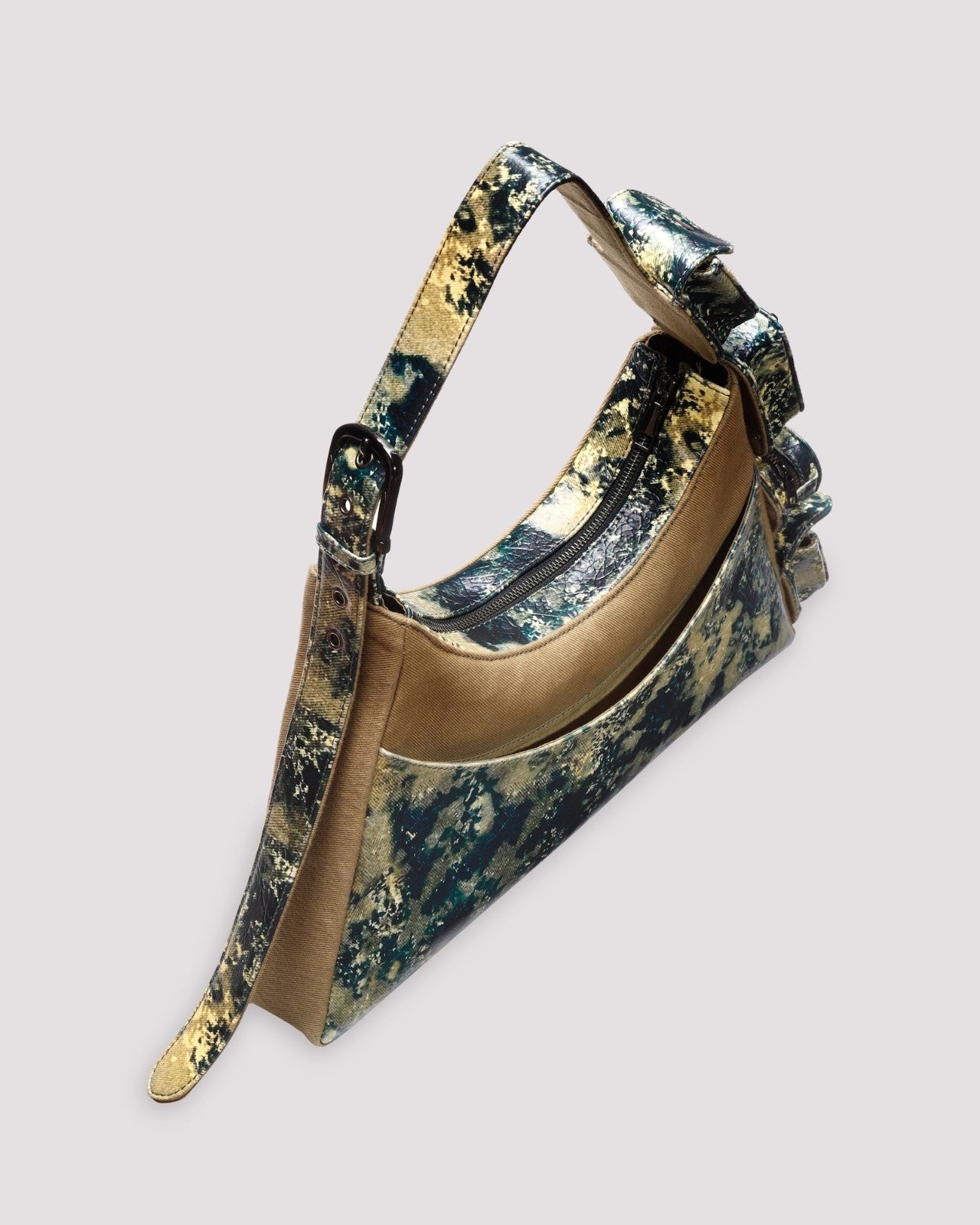 Muddled Cargo Bag - 4 Pocket Oxidised Olive - Fetti