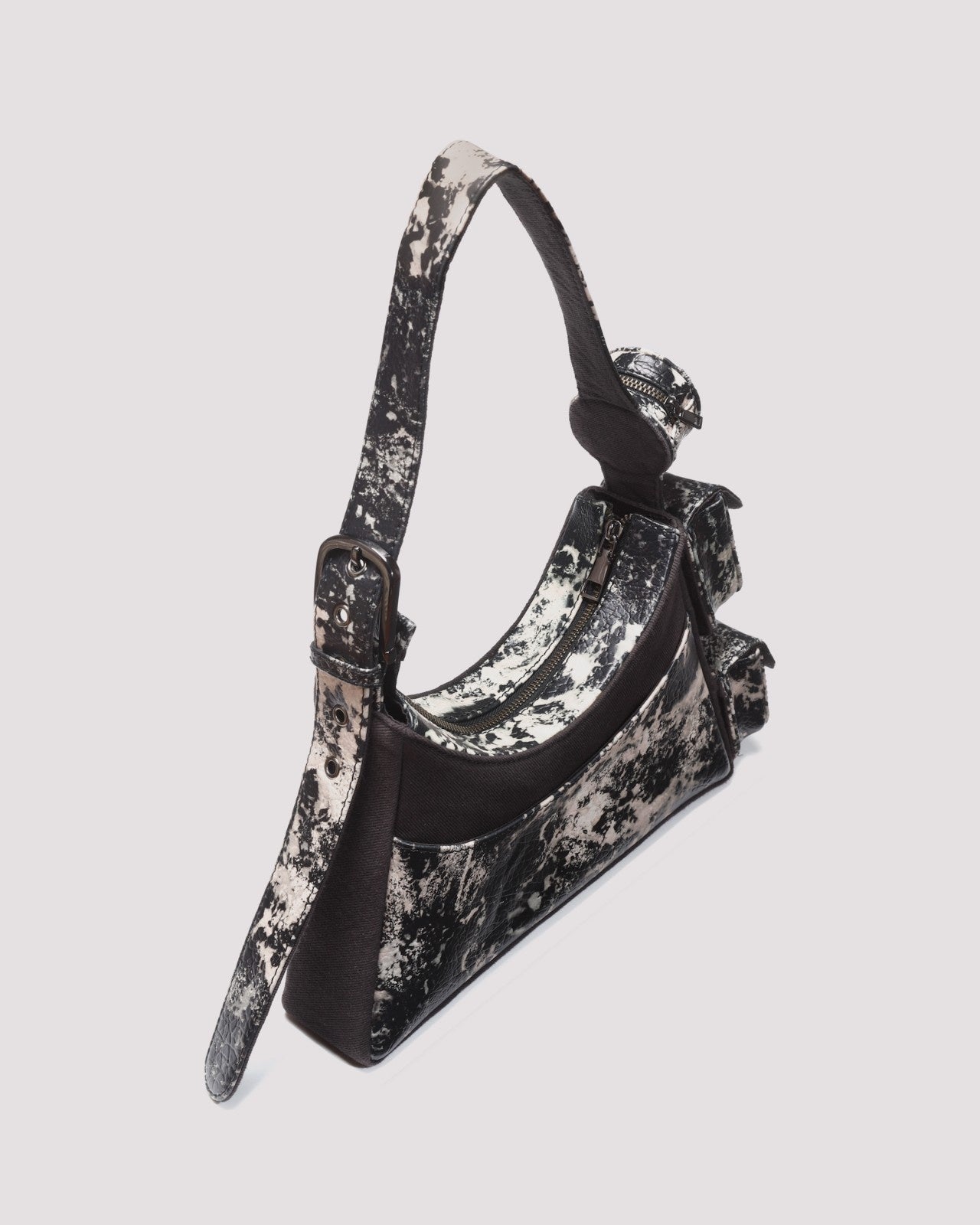 Muddled 3 Pocket Cargo Bag (Small) - Rusted Grain - Fetti