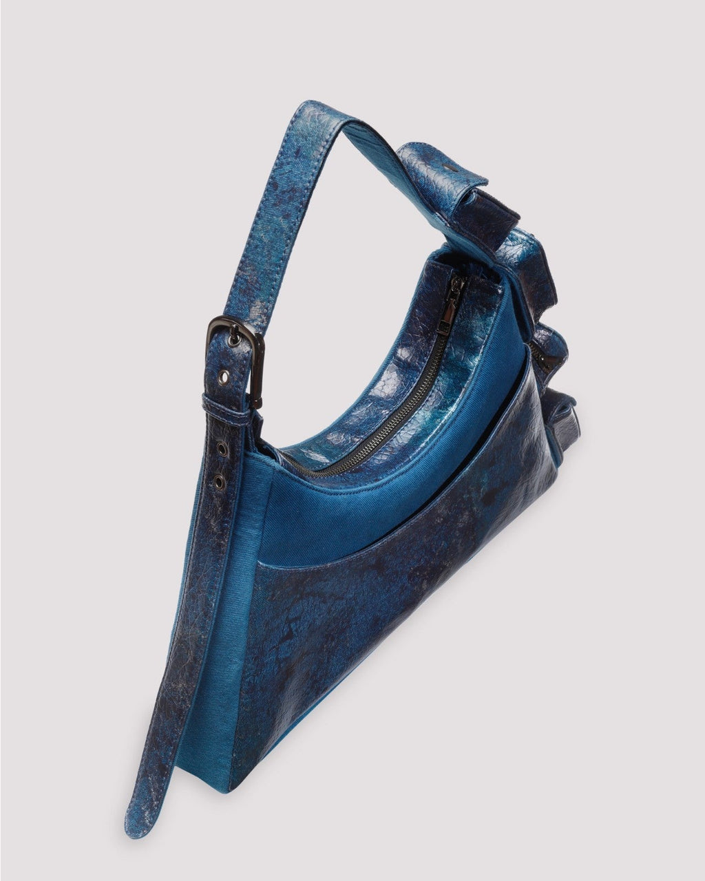 Muddled Cargo Bag - 4 Pocket Cracked Indigo - Fetti