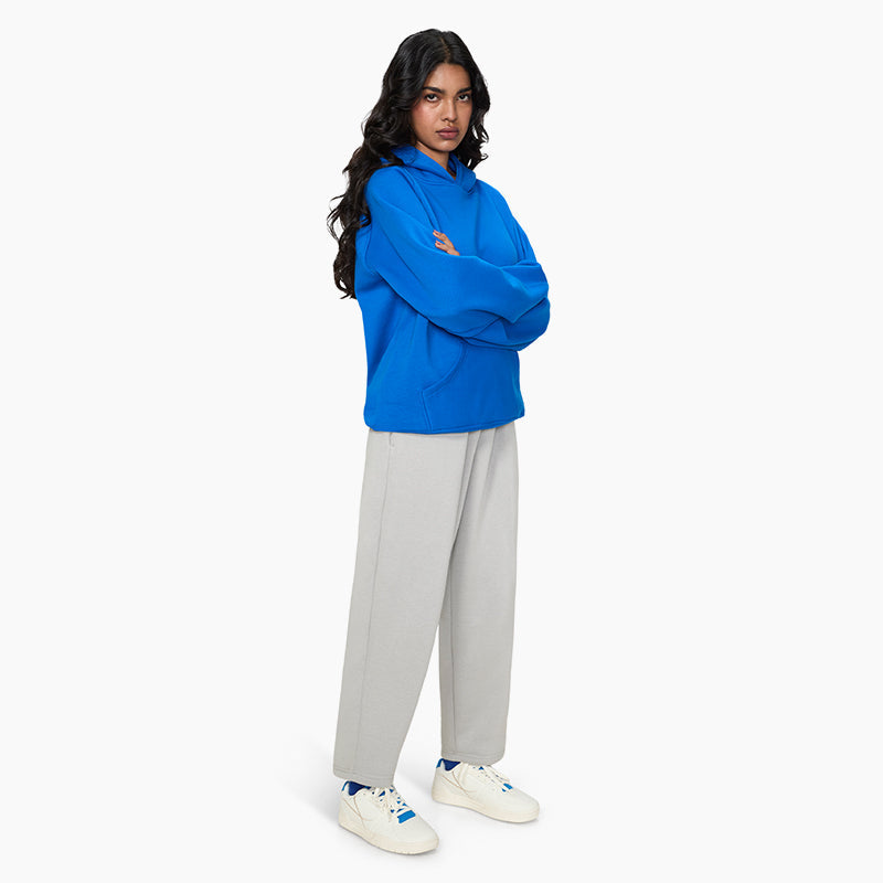Ludic Moon Grey Cotton Blend Core Joggers