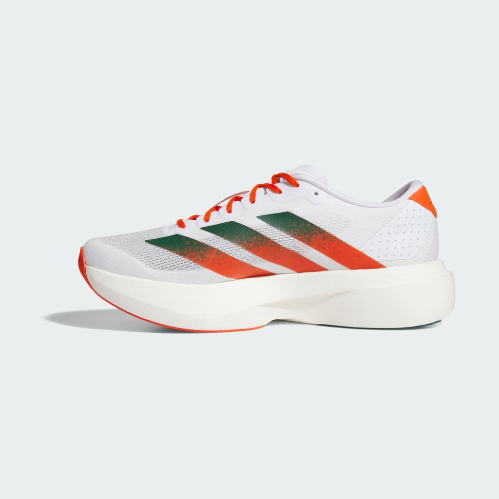 Adidas Miami Hurricanes Adizero EVO SL Green Orange