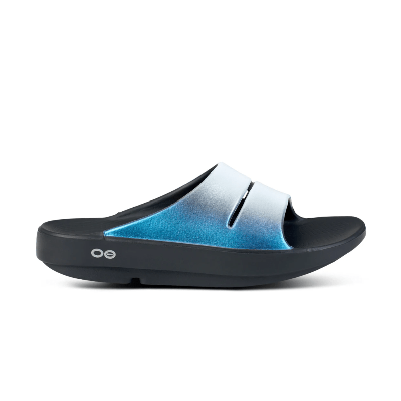 OOFOS OOahh Luxe Slide Frost