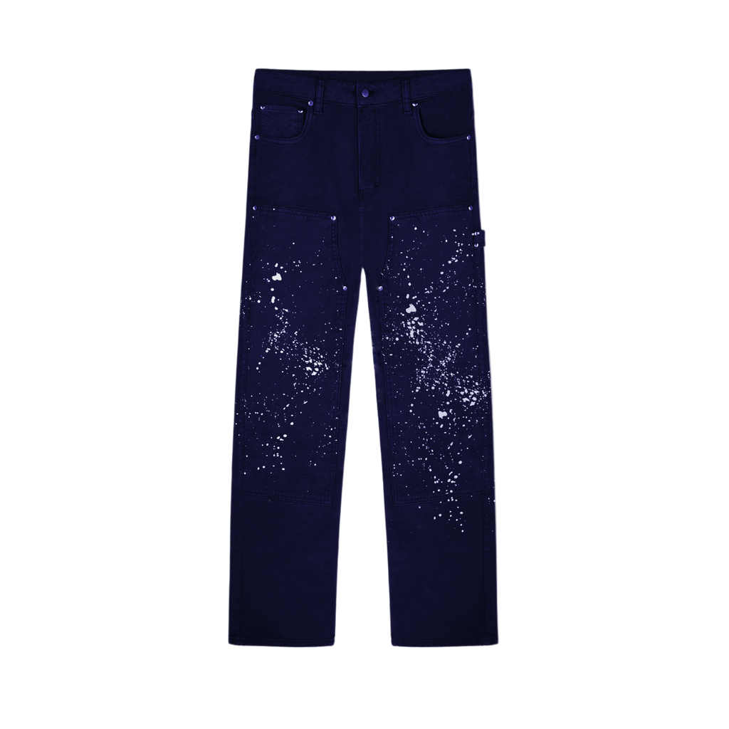 Paint Splatter Carpenter Pants