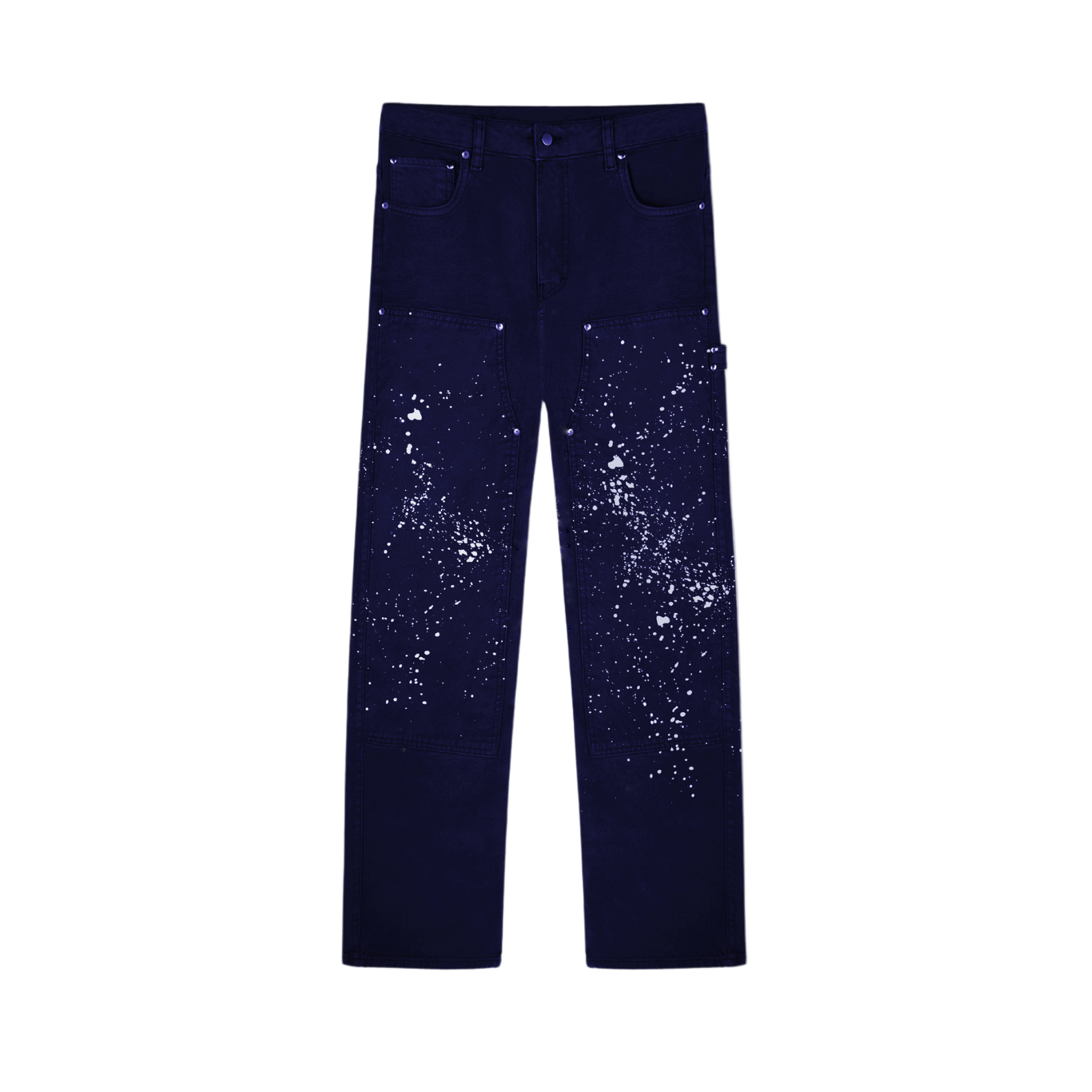 Paint Splatter Carpenter Pants