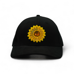 black Denim Baseball Cap for Men and Women