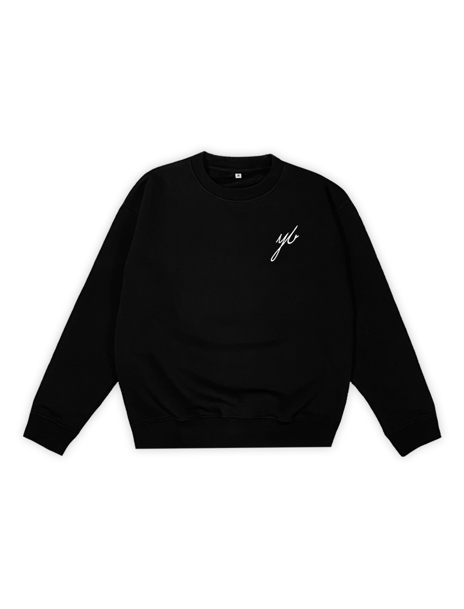 ESSENTIAL SWEATSHIRT IN BLACK