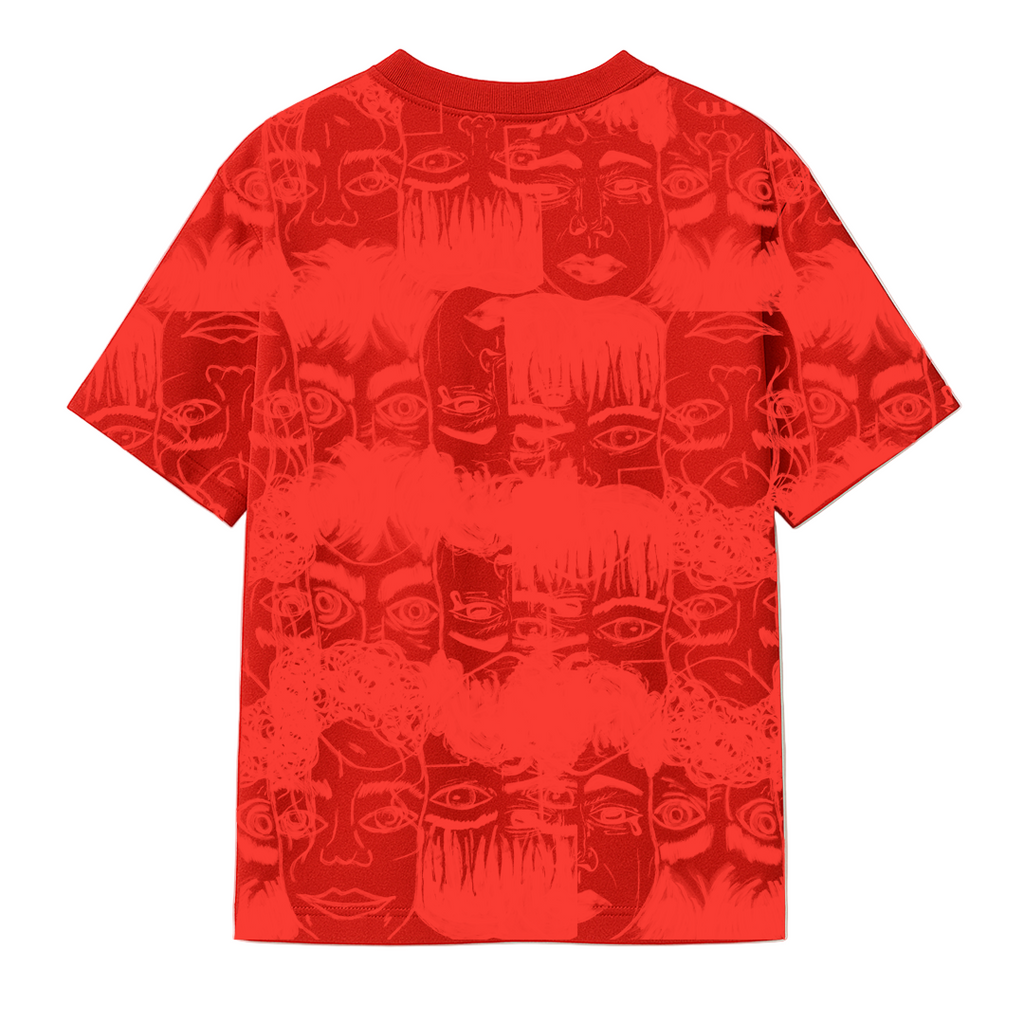 STATIC JUNGLE TEE RED