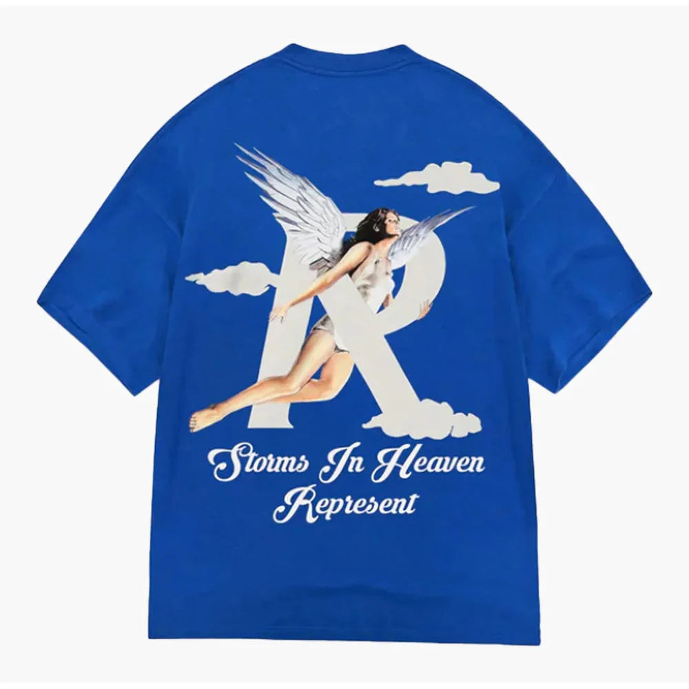 REPRESENT STORMS IN HEAVEN BLUE TSHIRT