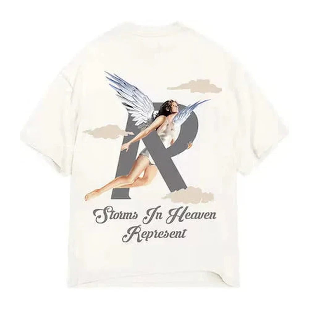 REPRESENT STORMS IN HEAVEN WHITE TSHIRT