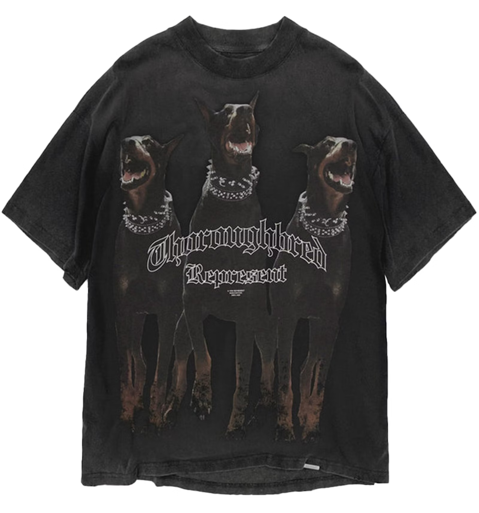 Represent Thoroughbred T-Shirt Vintage Black