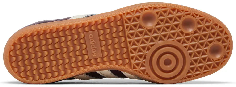 Adidas Samba OG Maroon Gold Metallic