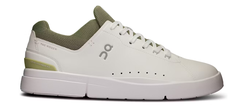 On The Roger Advantage White Olive