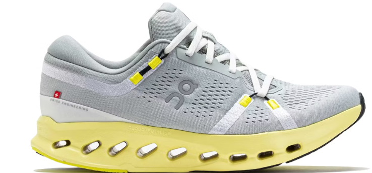 On Running Cloudsurfer 2 Glacier Limelight