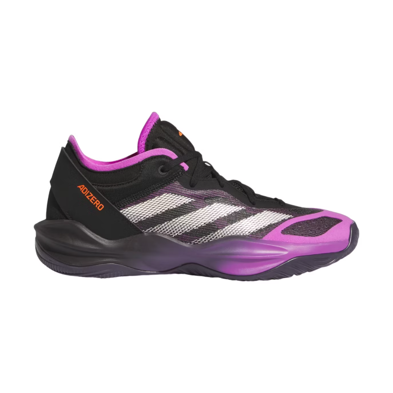 Adidas Adizero Select 2.0 Low Core Black Purple Burst Aurora Black