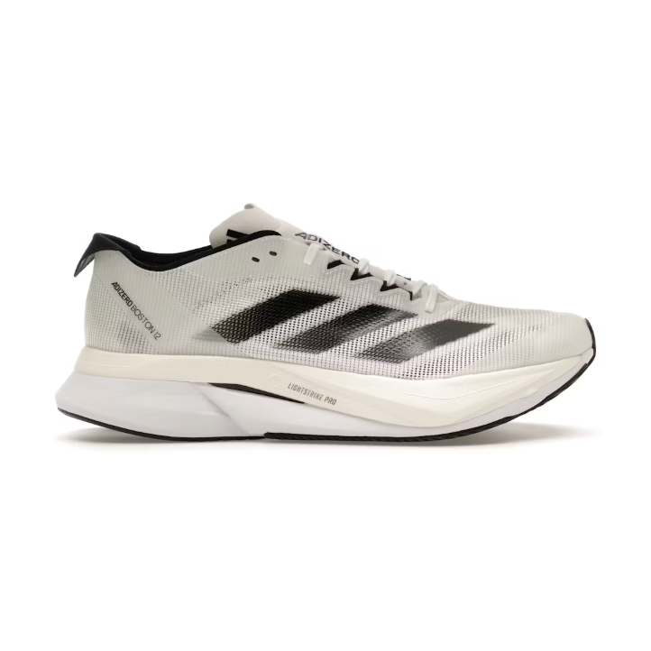 Adidas Adizero Boston 12 Black White