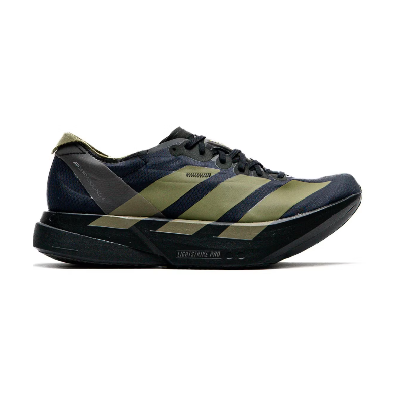 Adidas Adizero Adios Pro 4 Black Focus Olive