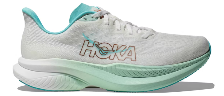 HOKA ONE ONE MACH 6 frost  gold