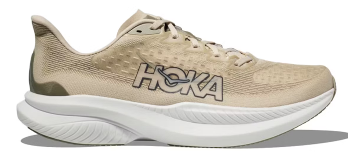 HOKA ONE ONE MACH 6 oat milk  barley