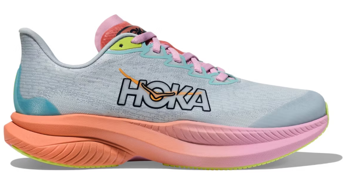 HOKA ONE ONE MACH 6 pale dusk  gull