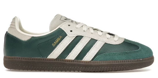 adidas Samba OG 'Collegiate Green Gum' CREAM WHITE