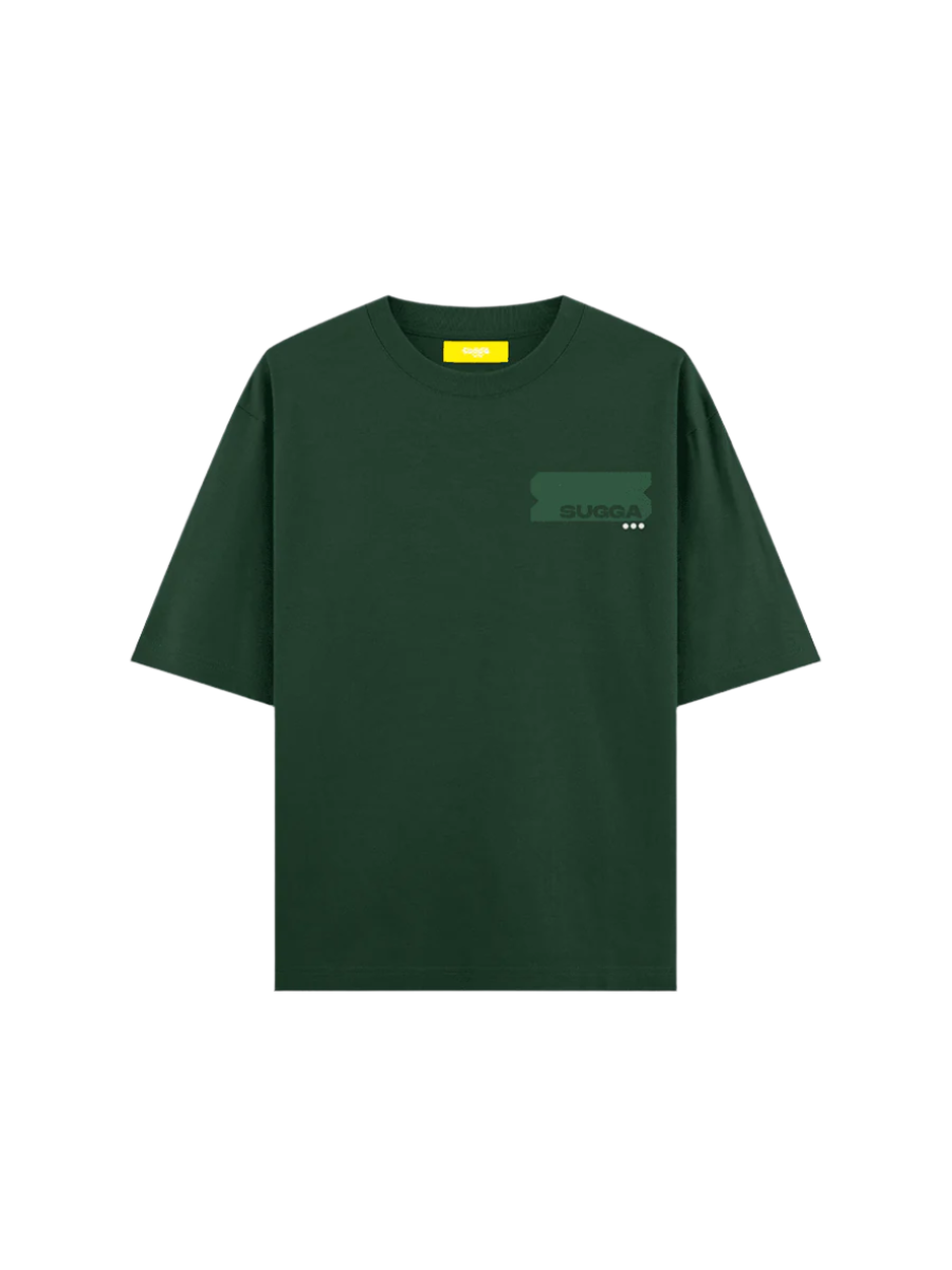 Sugga Stamp Tshirt - Olive Green Regular Fit