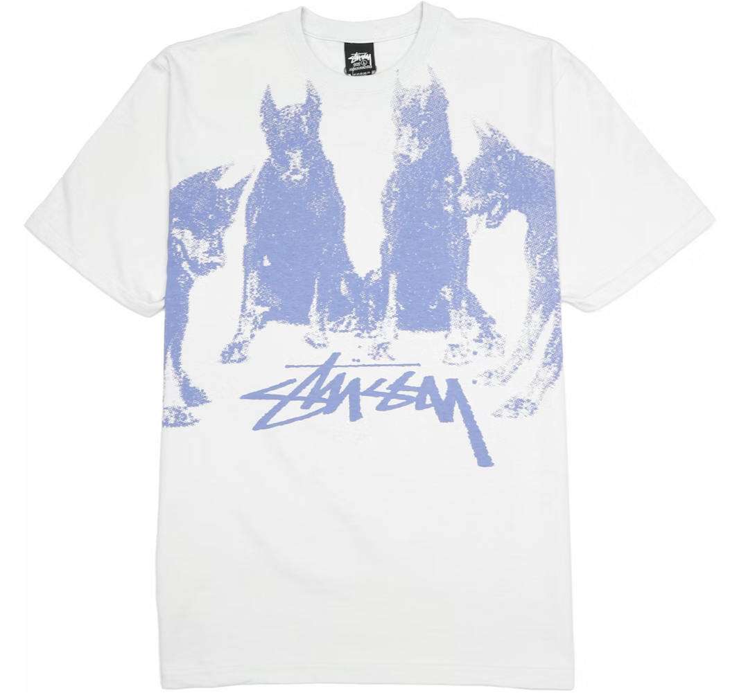 Stussy Doberman Tee Fog