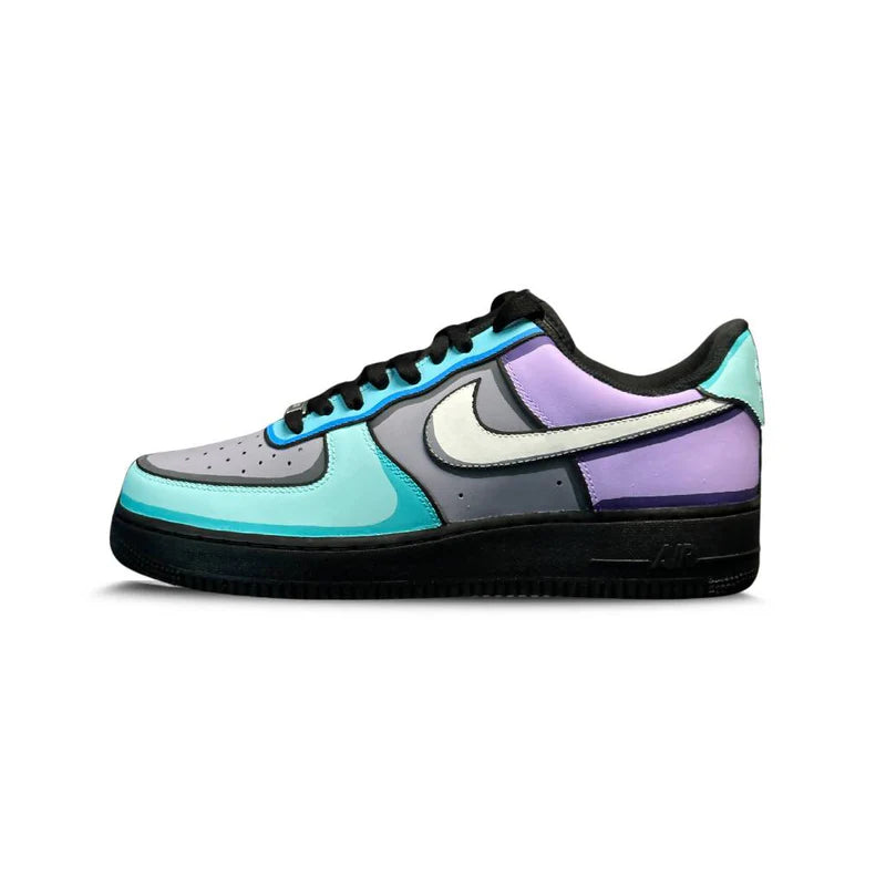 Air Force 1 Low Black Pastel