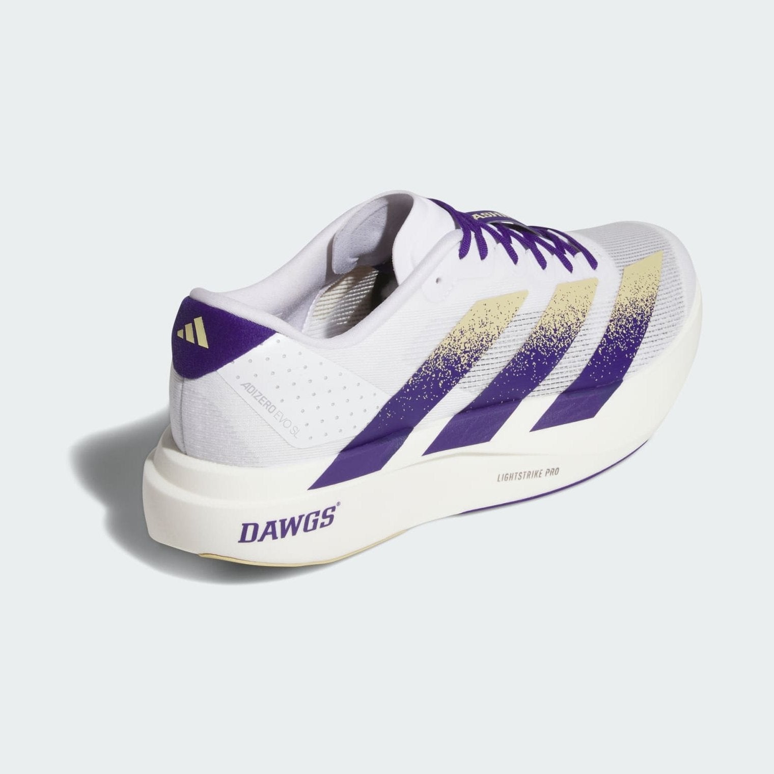 Adidas University of Washington Adizero EVO SL College Purple