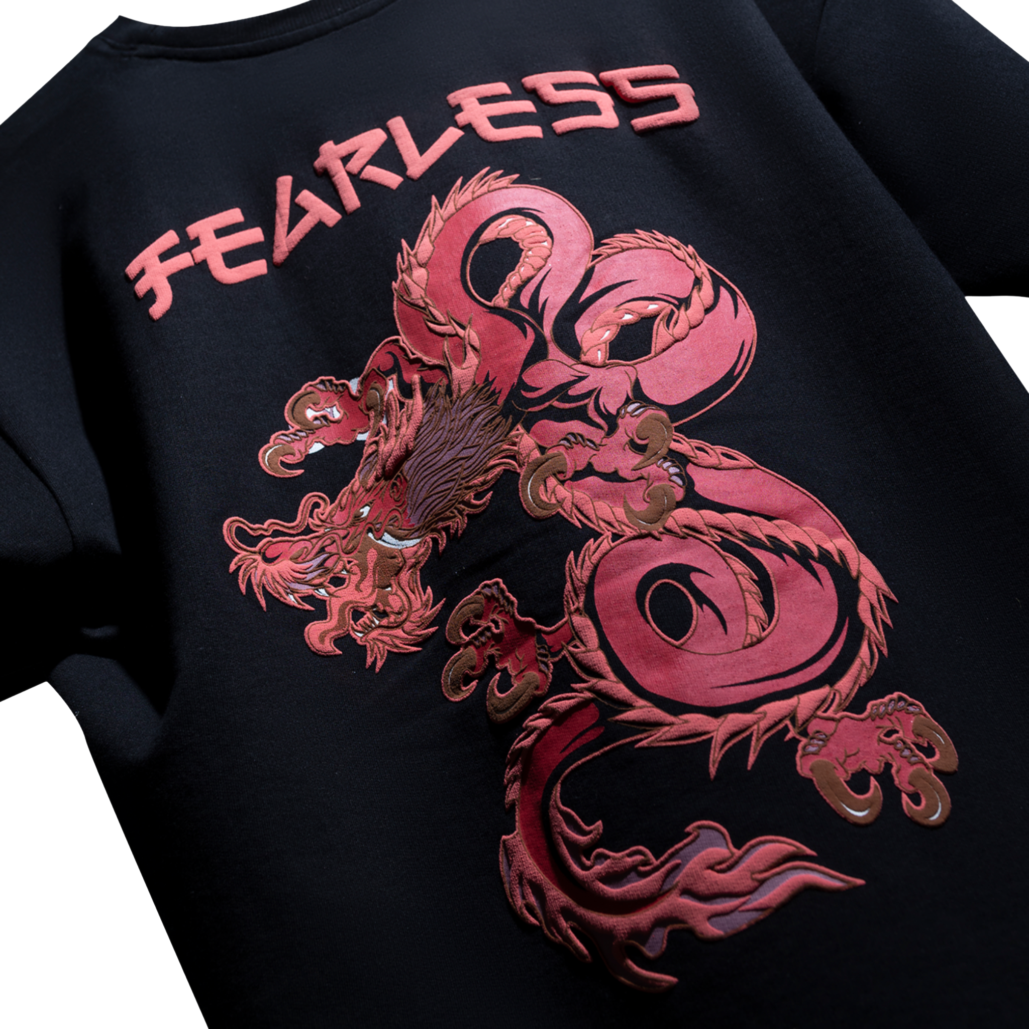 Fearless dragon puff t-shirt