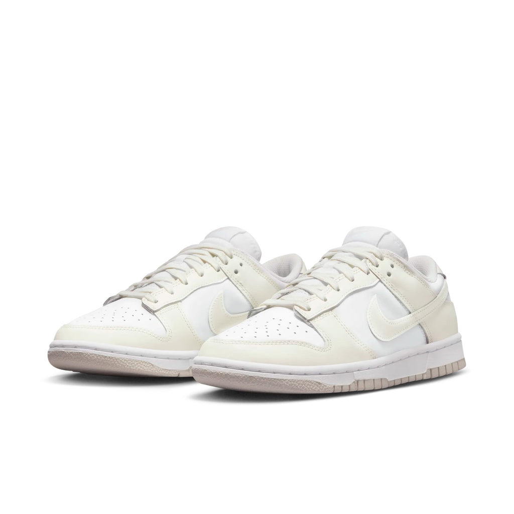 Nike Dunk Low White and Sail ( W )
