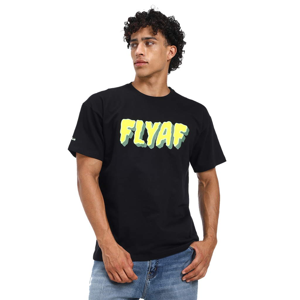 Alligator black puff t-shirt