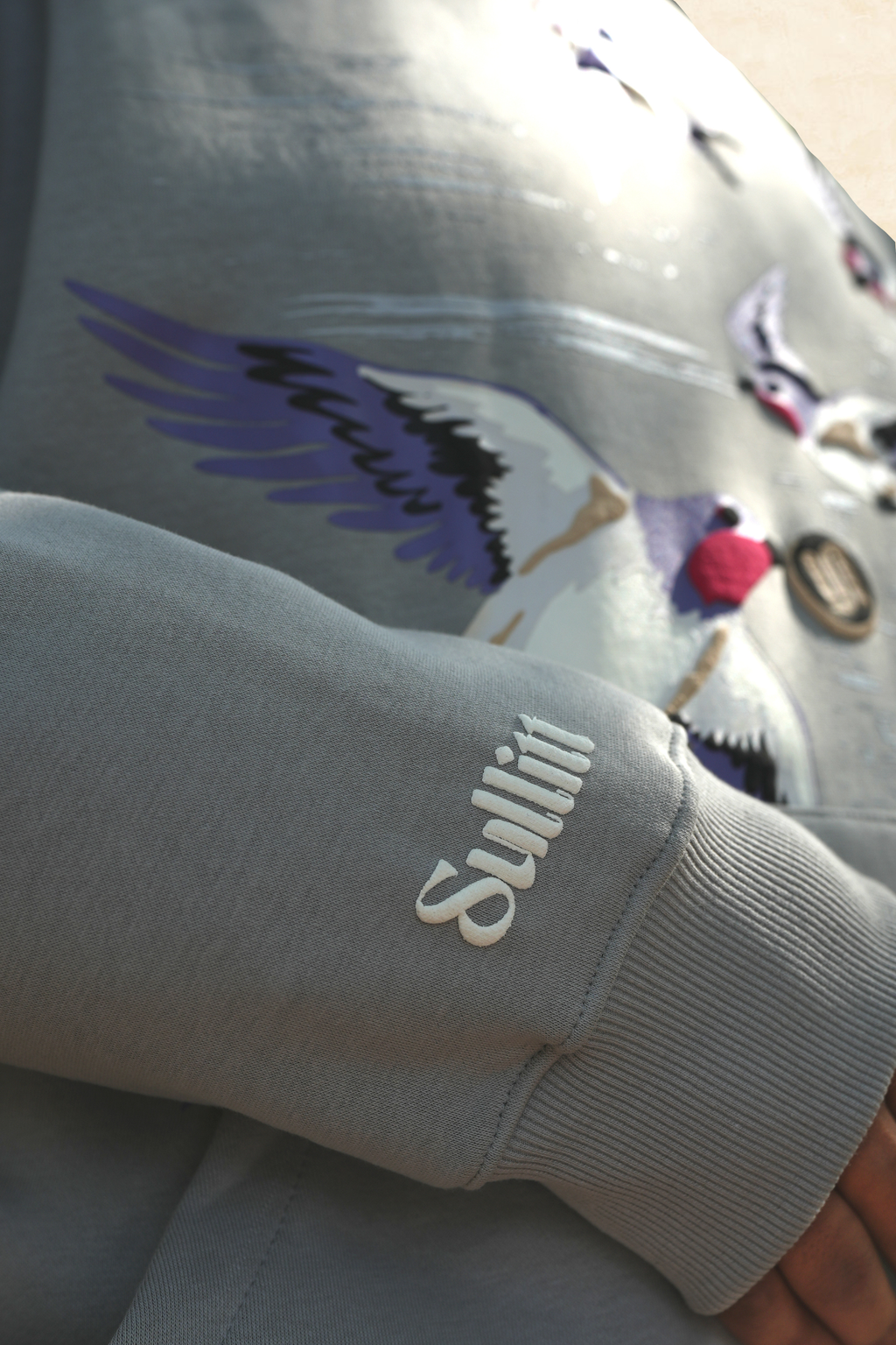 RISE ABOVE GREYWINGS HOODIE