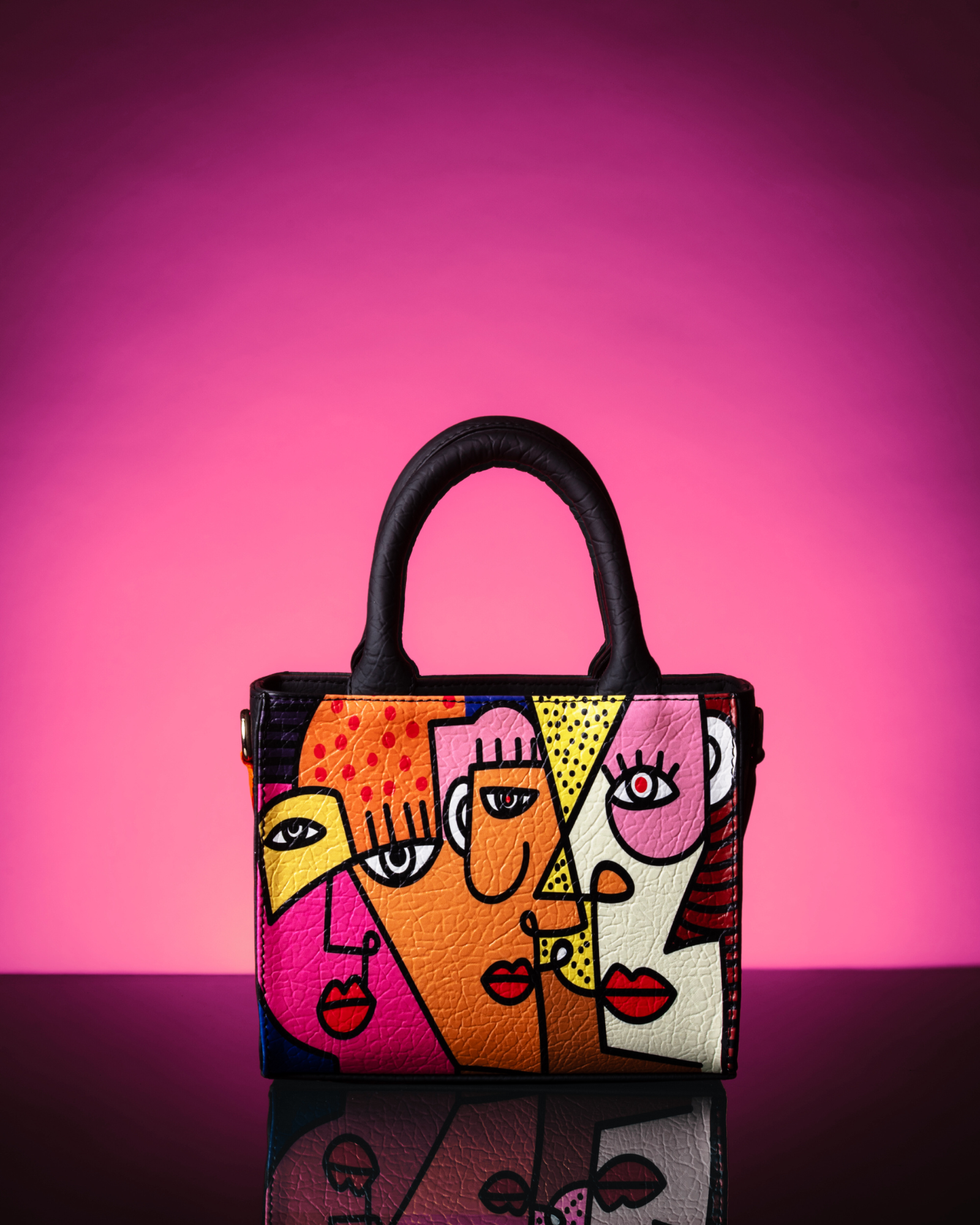 Mini Fetti Faces Tote Bag OG - Fetti