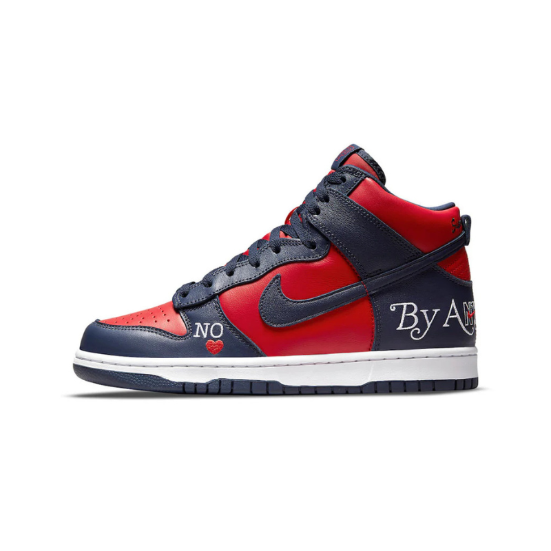 Nike Sb Dunk High Supreme By Any Means Navy